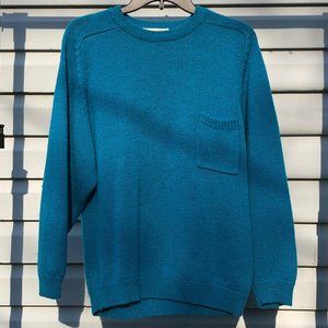Vintage Blue Knit Diane Von Furstenberg Sweater